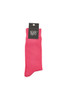 Men's Fine Bamboo Crew Socks - Hot Pink
