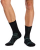 Merino Run Crew- Black