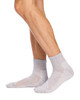 Merino Athletic- Quarter- Grey Melange