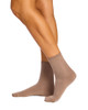 Women's High % Cotton Socks - Pack 3- Café Latte & Chocolate