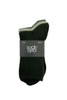 Women's High % Cotton Socks - Pack 3- Leafline Greens