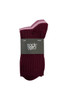 Women's High % Cotton Socks - Pack 3- Cherry Rose