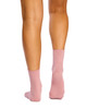 Women's High % Cotton Socks - Pack 3- Cherry Rose