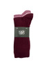 Men's High % Cotton Socks - Pack 3- Cherry Rose