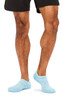 Men's Cotton No Show Active Socks - 3 Pack- Space Dye