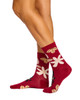 With Love 3/4 Crew Socks - Botanical