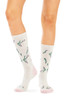 Cotton Top to Toe Comfort - 3 Pack -Cushion Sole-  Floral