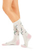 Cotton Top to Toe Comfort - 3 Pack -Cushion Sole-  Floral