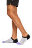 Men's Fine Cotton No Show Socks - Colourblock
