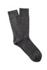 Men's Fine Cotton Fashion Socks - Brooklyn Block Charcoal