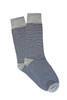 Men's Fine Cotton Fashion Socks - Fine Stripe
