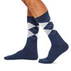 Men's Fine Cotton Fashion Socks - Argyle