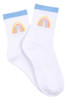 Women's Cotton Quarter Crew Socks- 5 Pack in Gift Box - Happiness