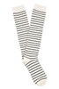 Women's Cotton Knee High Fashion Socks- Bardot Stripes