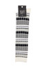 Women's Cotton Knee High Fashion Socks- Monochromatic