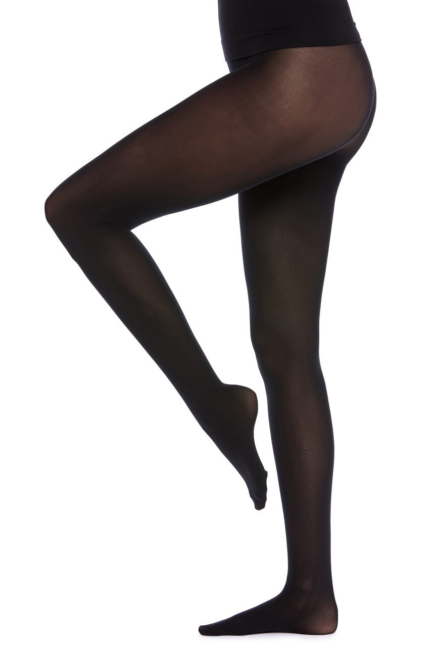 Black 60 Denier Opaque Tights, Accessories