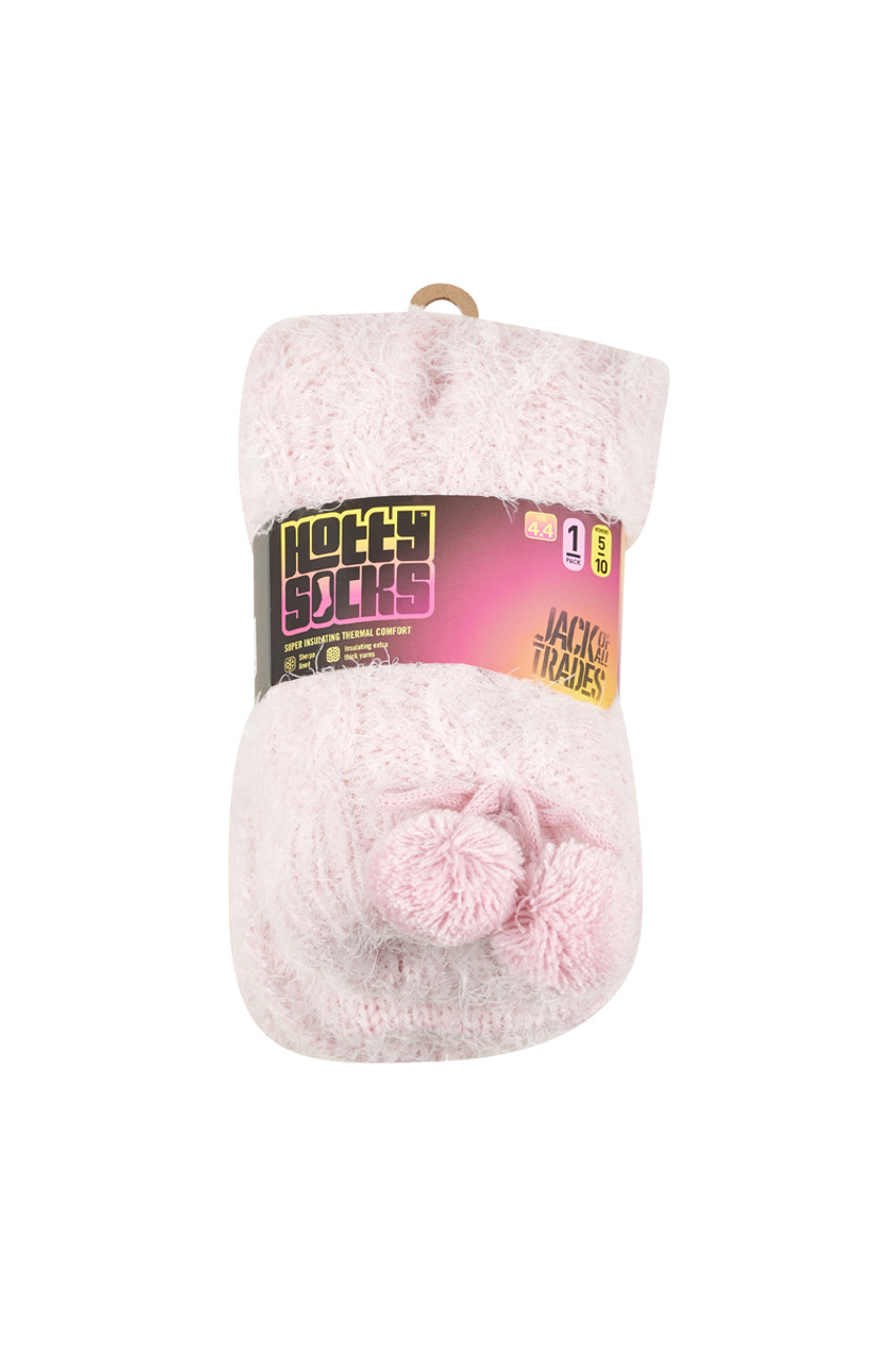 Women's Hotty™ Super Soft Faux Sherpa Lined Slipper Socks with Non