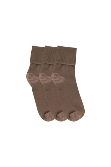 Tough Anklets - 3 Pack- Fawn