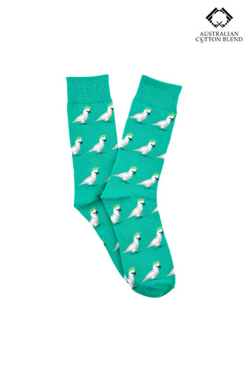 Australian Cotton Socks -Cockatoo