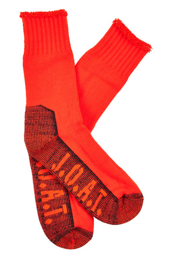 Bamboo Outdoor Socks- Orange
