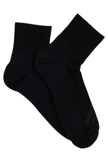 Merino Athletic- Quarter- Black