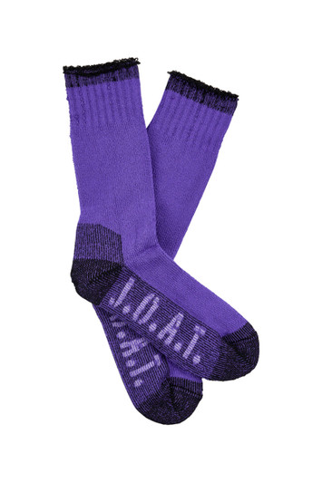 Women's Airsafe Compression Socks - Fluro - socks.com.au