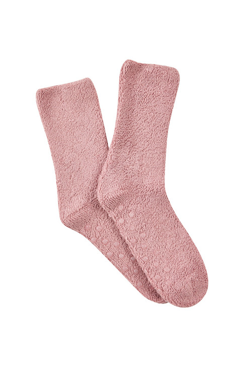 Pink Aloe Socks