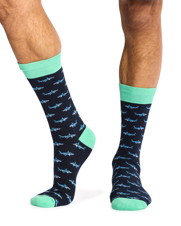 Crew Socks- 3 Pack- By the Seaside