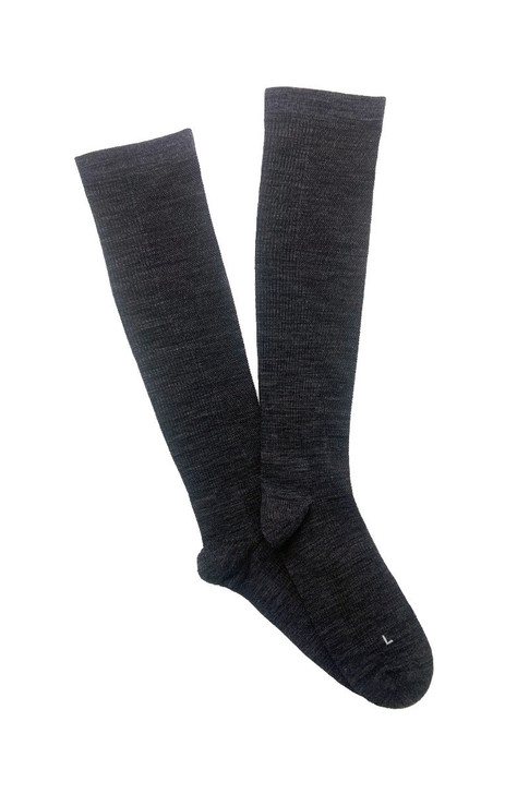 Men's Overlander® Merino Wool Health Compression Socks- Charcoal Melange