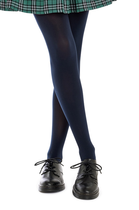 Women's 70 Denier Opaque Tights - 2 Pack- Navy