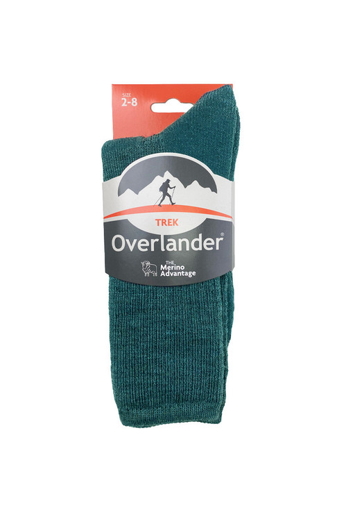 Women's Overlander® Merino Wool Trek Socks- Seafoam Melange