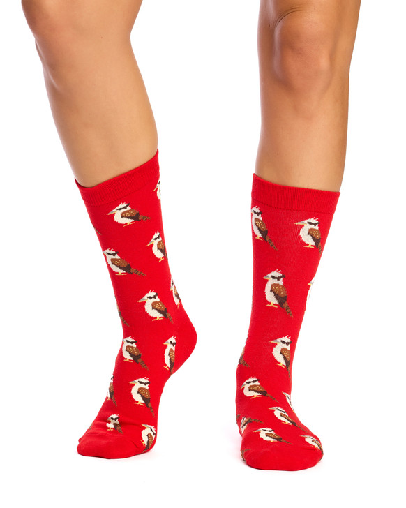 Australian Cotton Socks - Kookaburra