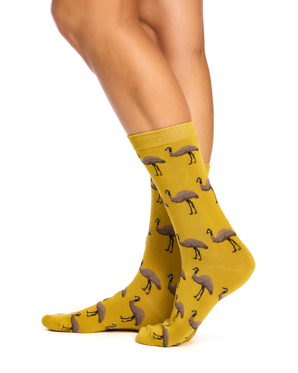 Women's Australian Cotton Rich Crew Socks - Emu