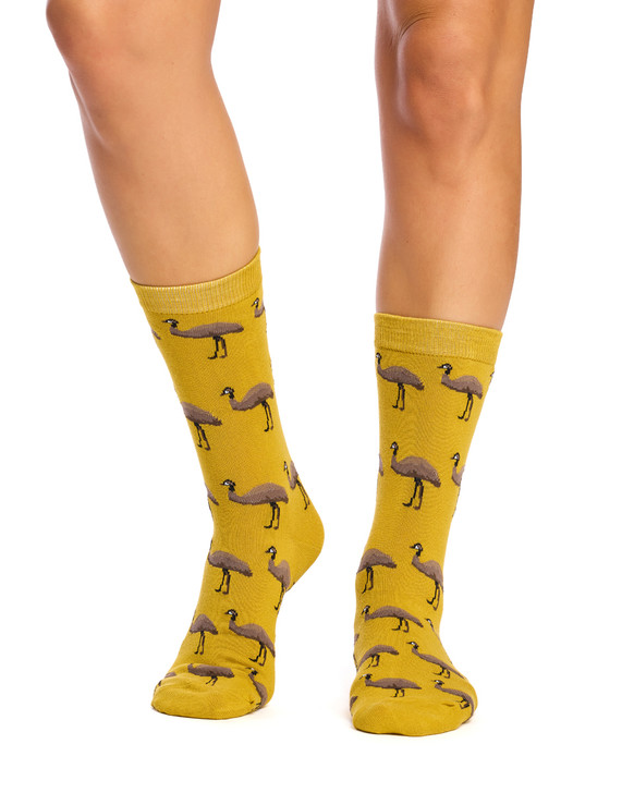 Women's Australian Cotton Rich Crew Socks - Emu