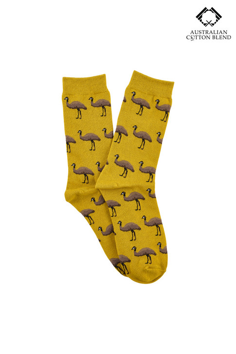 Australian Cotton Socks - Emu