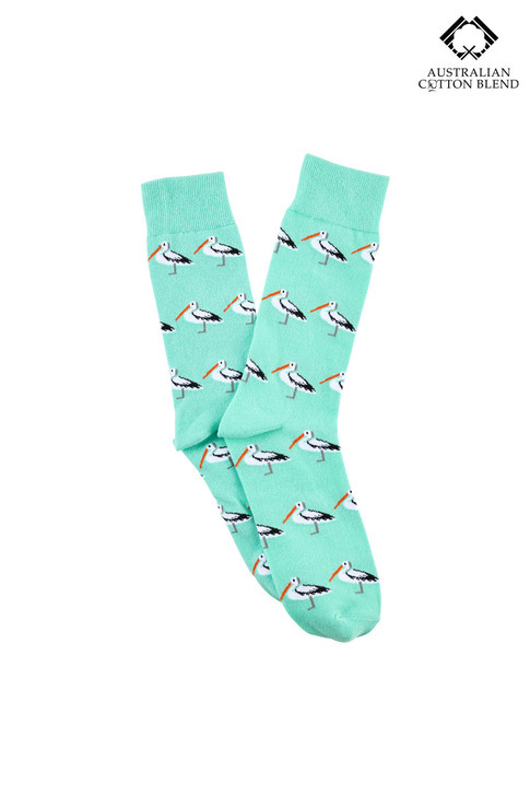 Australian Cotton Socks - Pelican