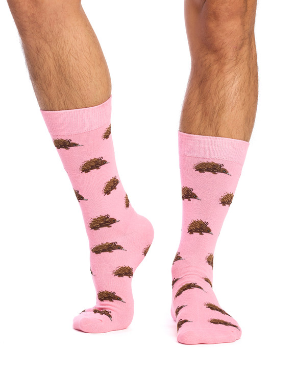 Men's Australian Cotton Rich Crew Socks - Echidna (Spend & Save Bundle)