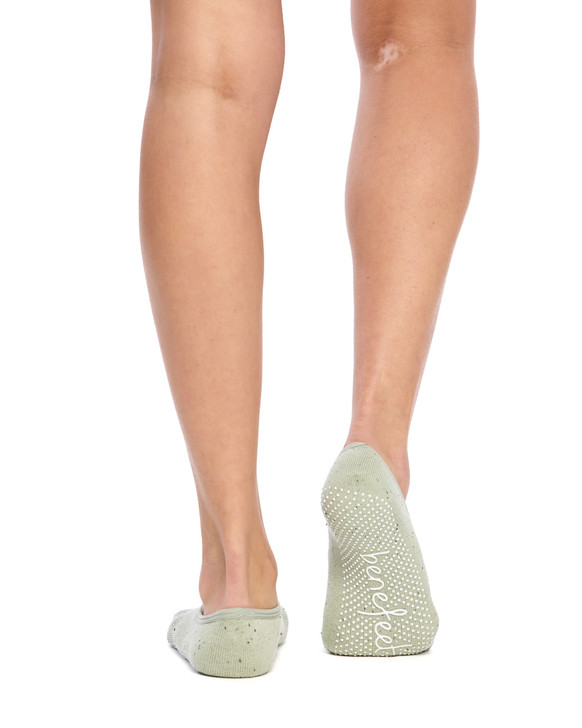 Studio Socks with Terry Lining & Non-Slip - 3 Pack - Sage Nep Yarn