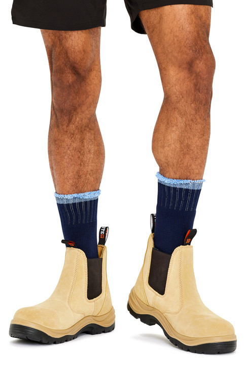 Bamboo Outdoor Socks- Navy