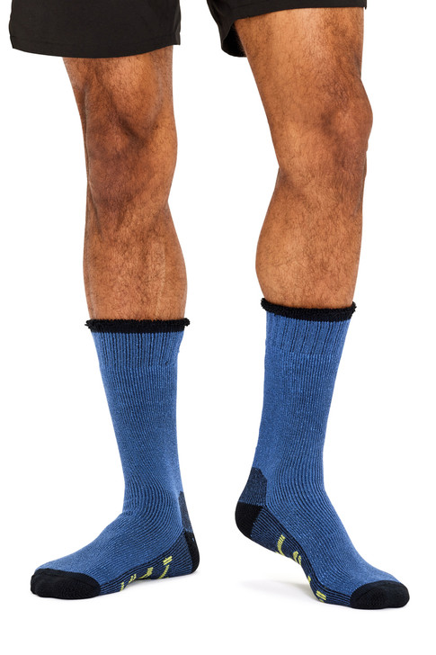 Bamboo Outdoor Socks- Twisted Denim