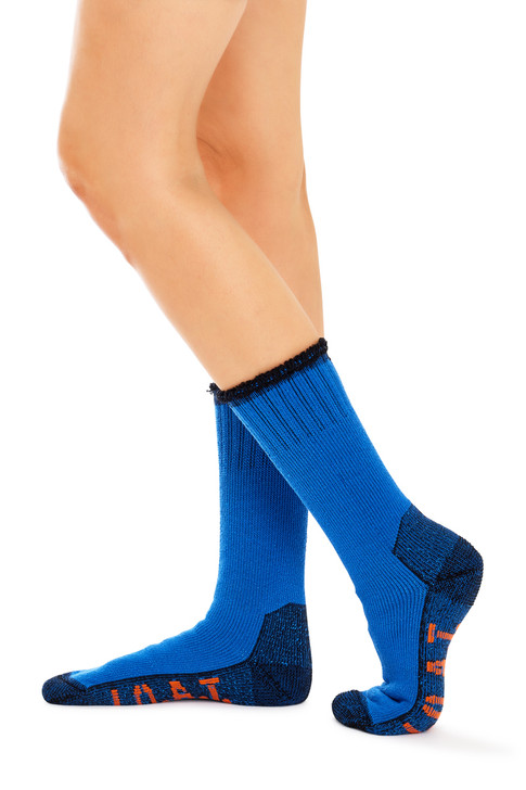 Bamboo Outdoor Socks- Cobalt