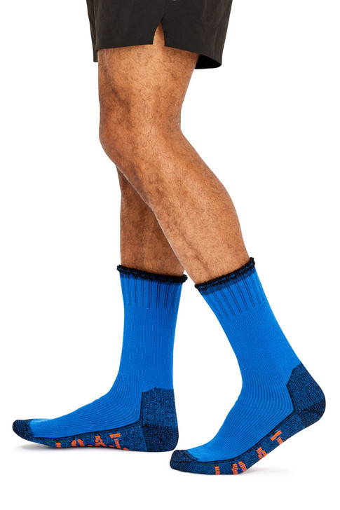 Bamboo Outdoor Socks- Cobalt