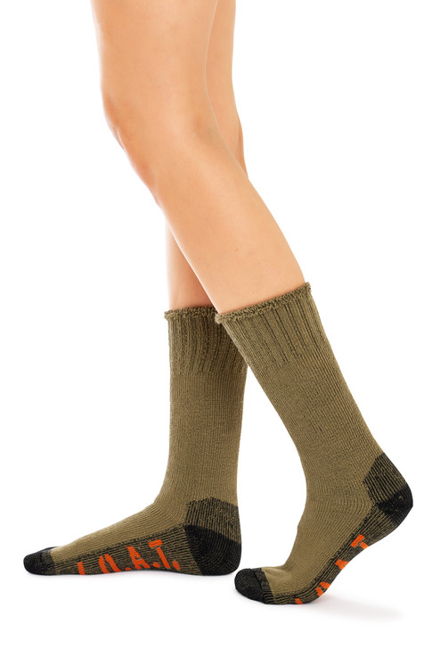 Bamboo Outdoor Socks- Khaki