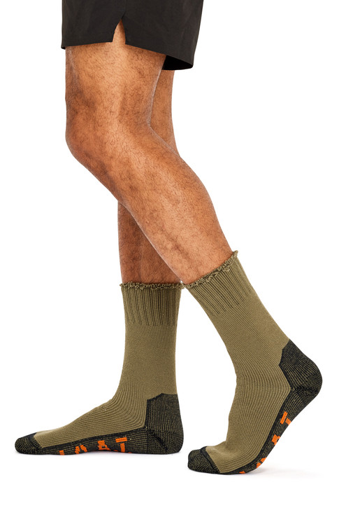 Bamboo Outdoor Socks- Khaki