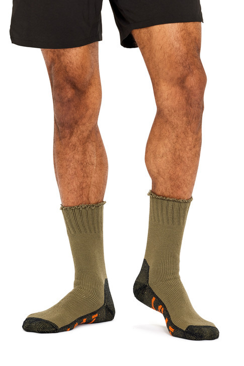 Bamboo Outdoor Socks- Khaki