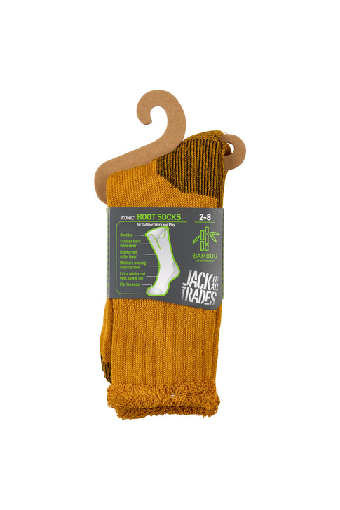 Bamboo Outdoor Socks- Twisted Spice