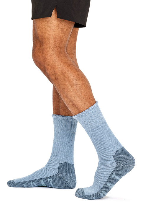 Bamboo Outdoor Socks- Twisted Cloudy Sky