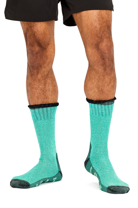 Bamboo Outdoor Socks- Twisted Jade