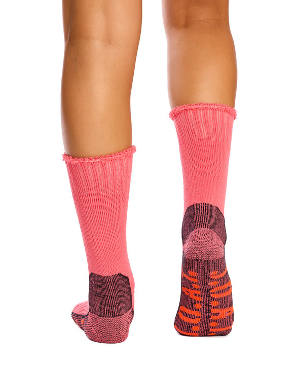 Bamboo Outdoor Socks- Coral