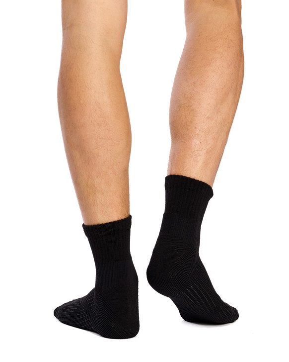 Merino Athletic- Quarter- Black